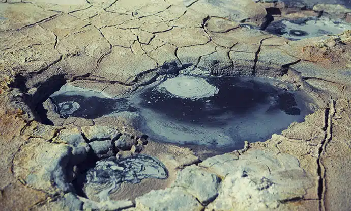 Boiling mud Bolivia