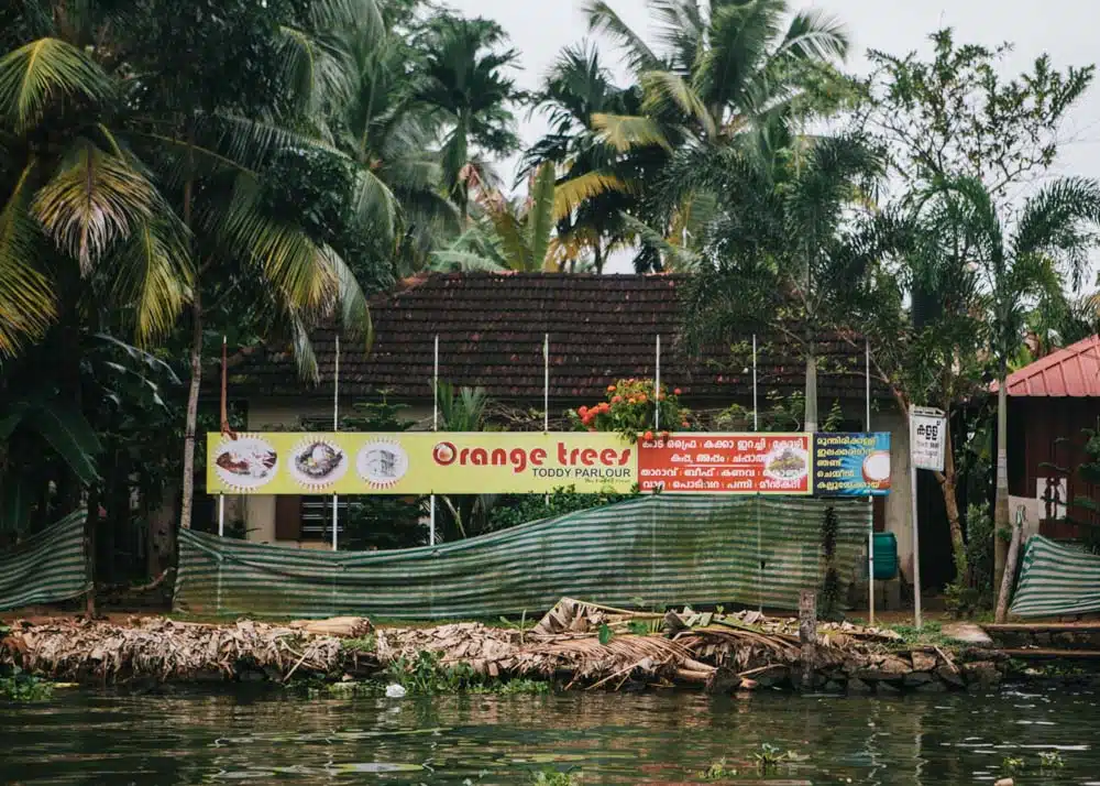 Toddy Parlour in Kerala backwaters