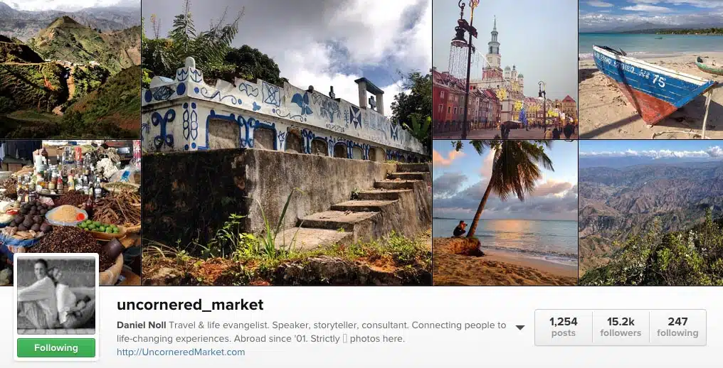 Best Travel Bloggers on Instagram | Uncornered market