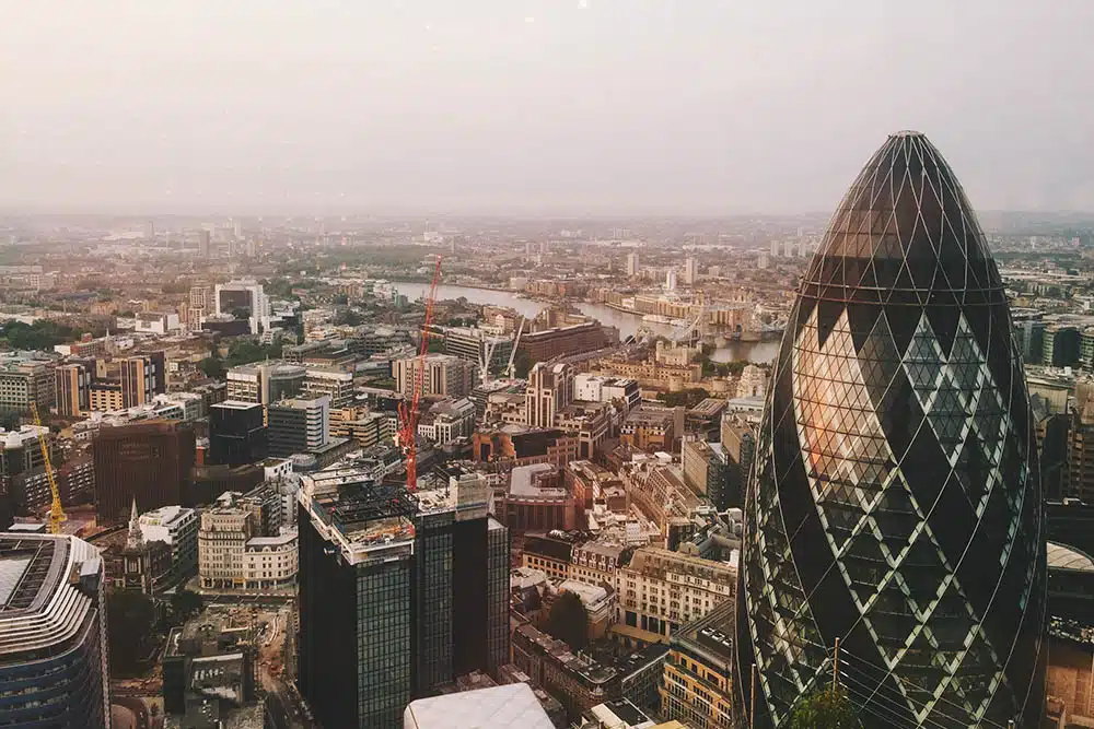 View from Duck and Waffle