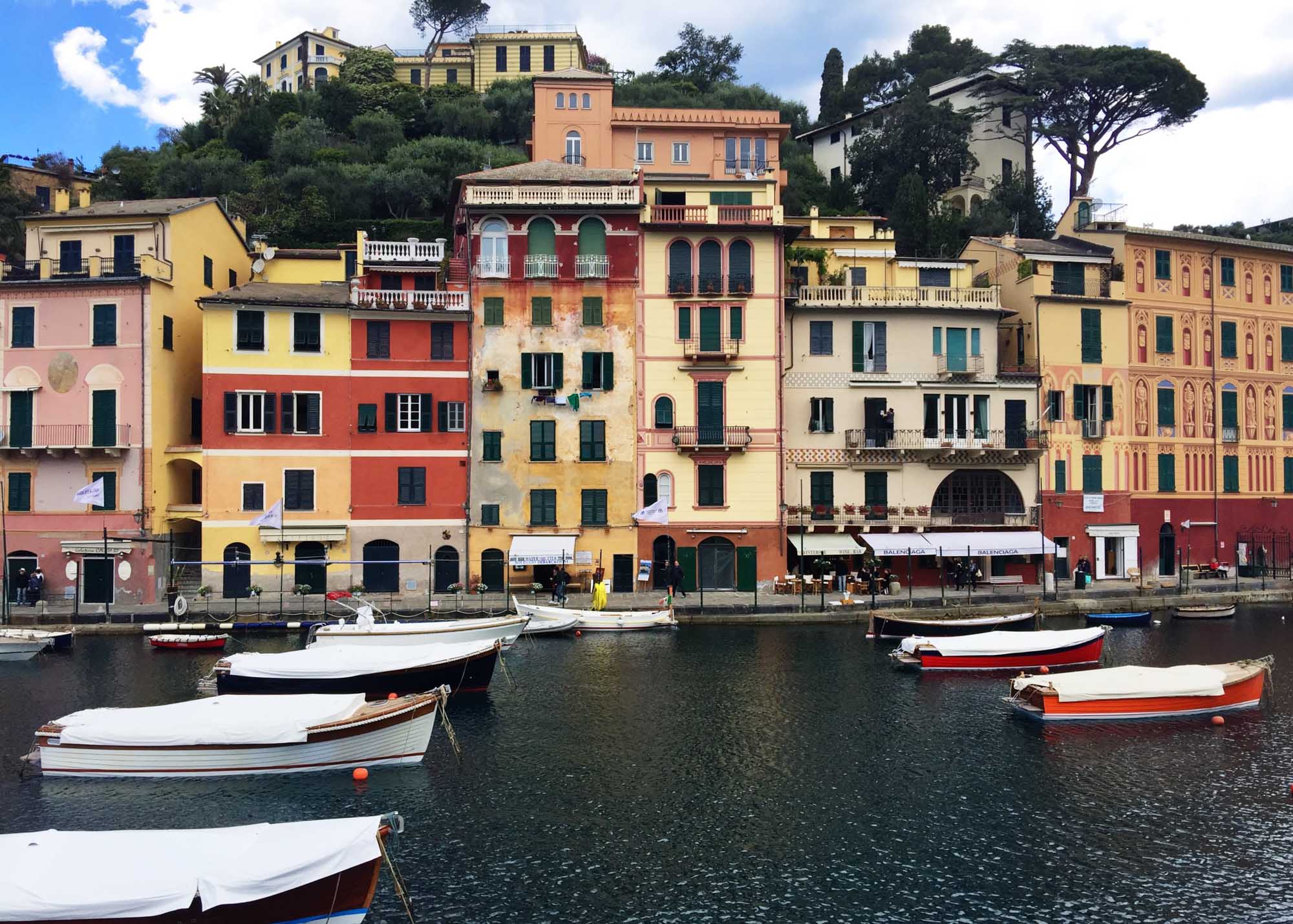 Colourful road trip in Europe: Portofino