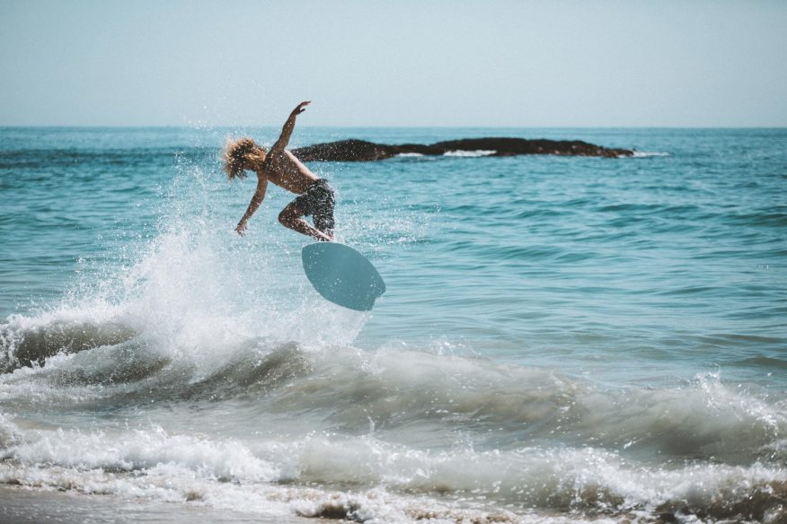 Skimboarding Laguna Beach