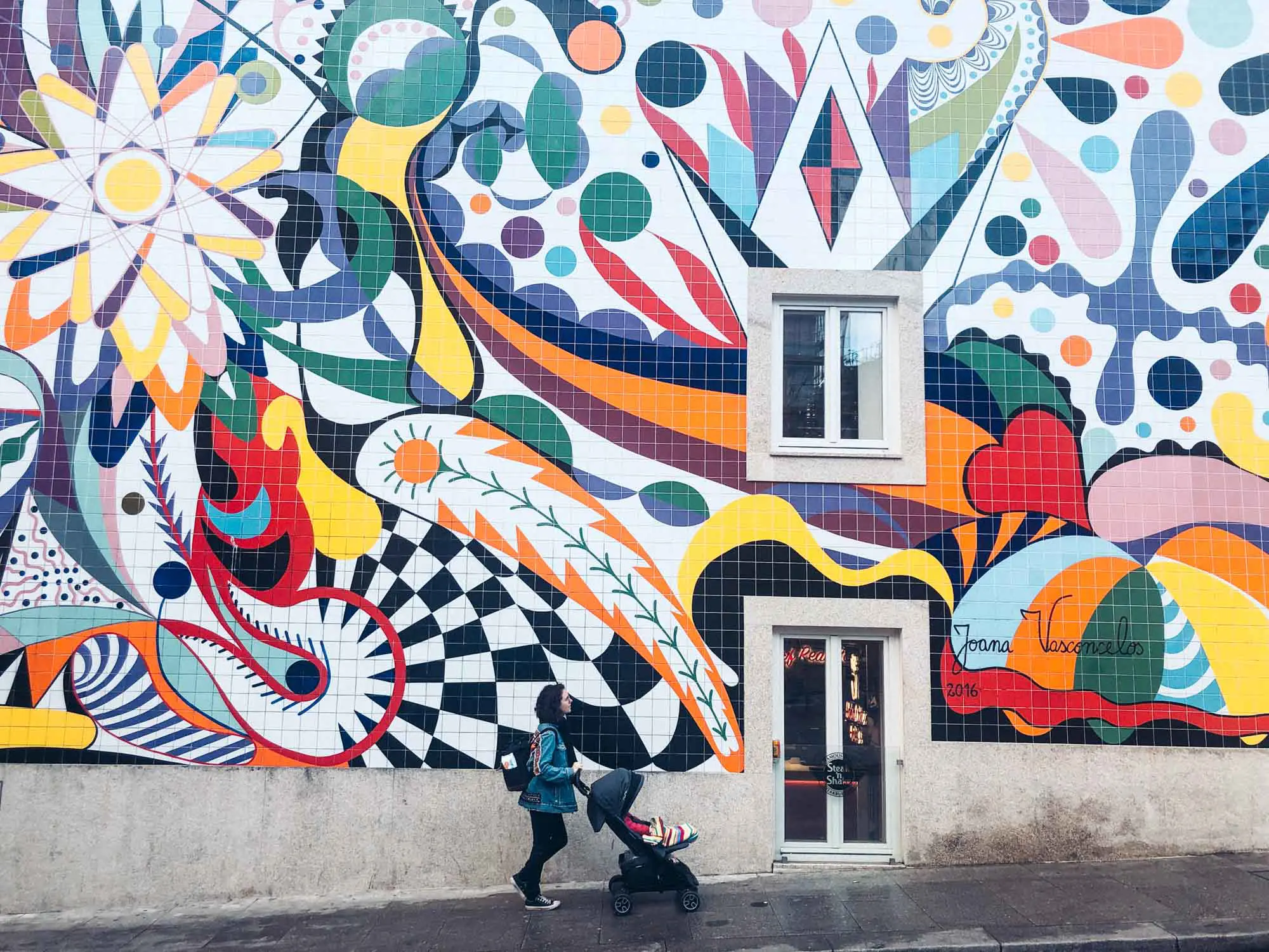 Porto - Steak and Shake mural