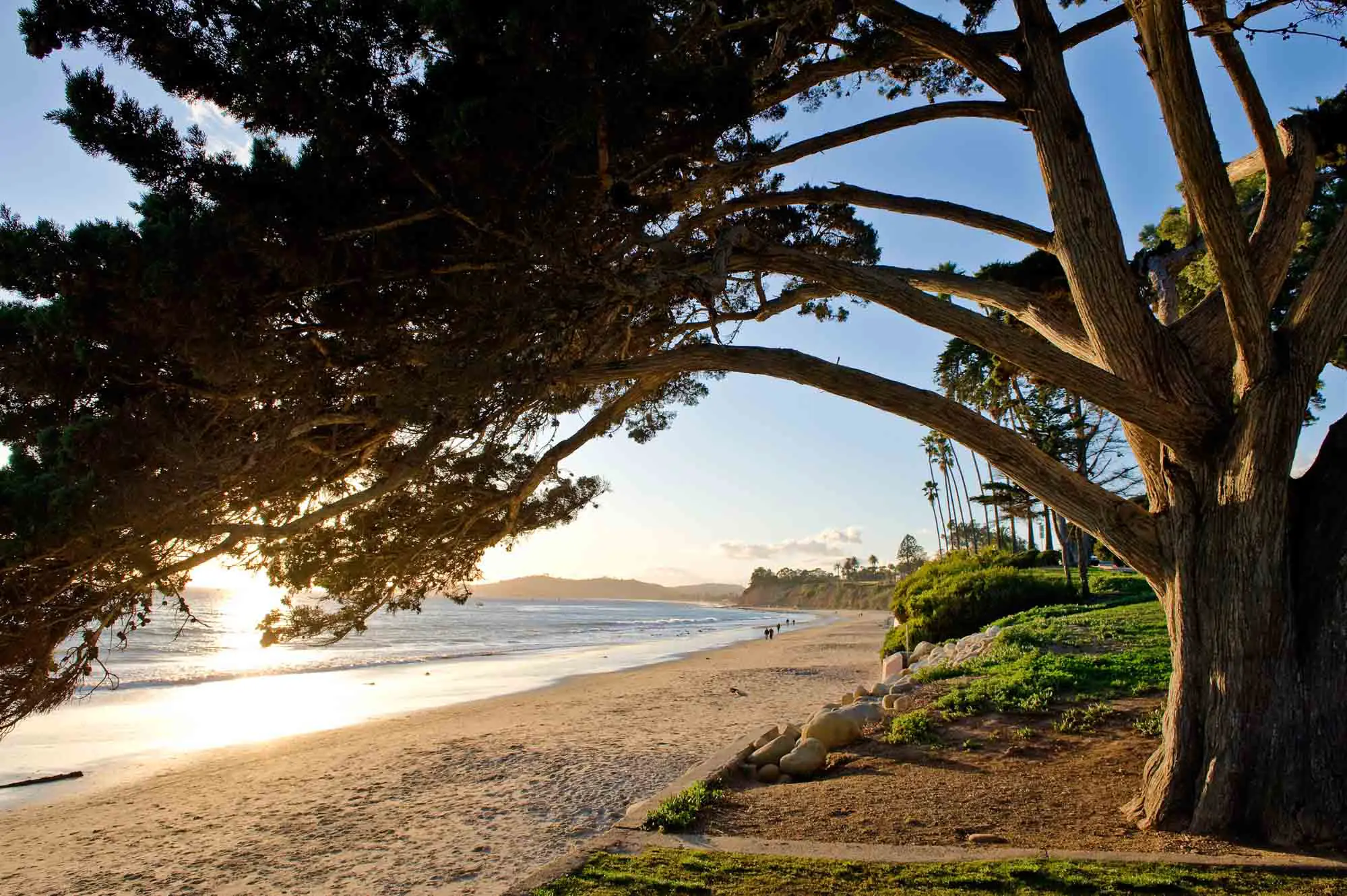 Montecito: Butterfly Beach at Sunset