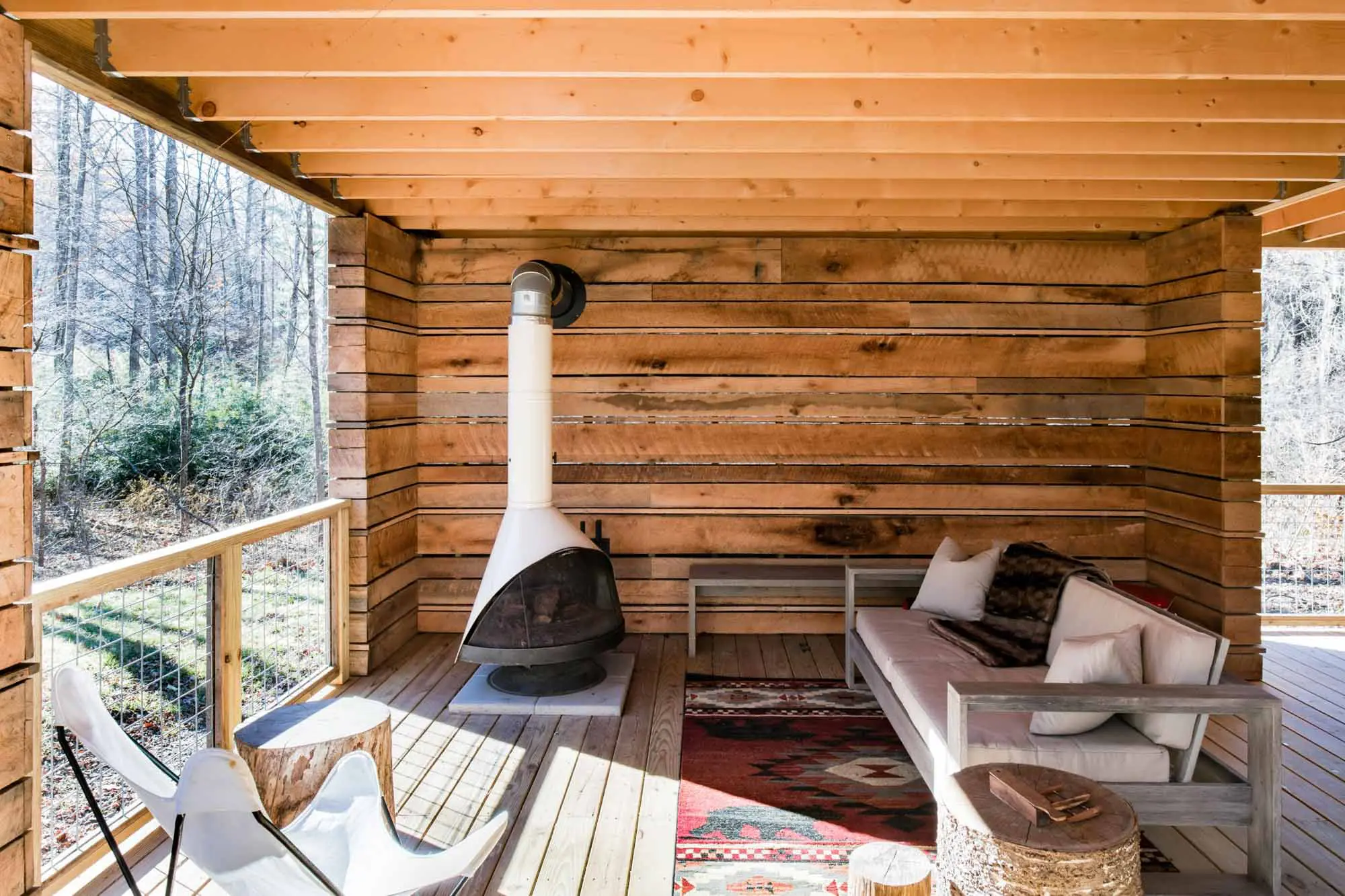 Asheville cabin with hot tub