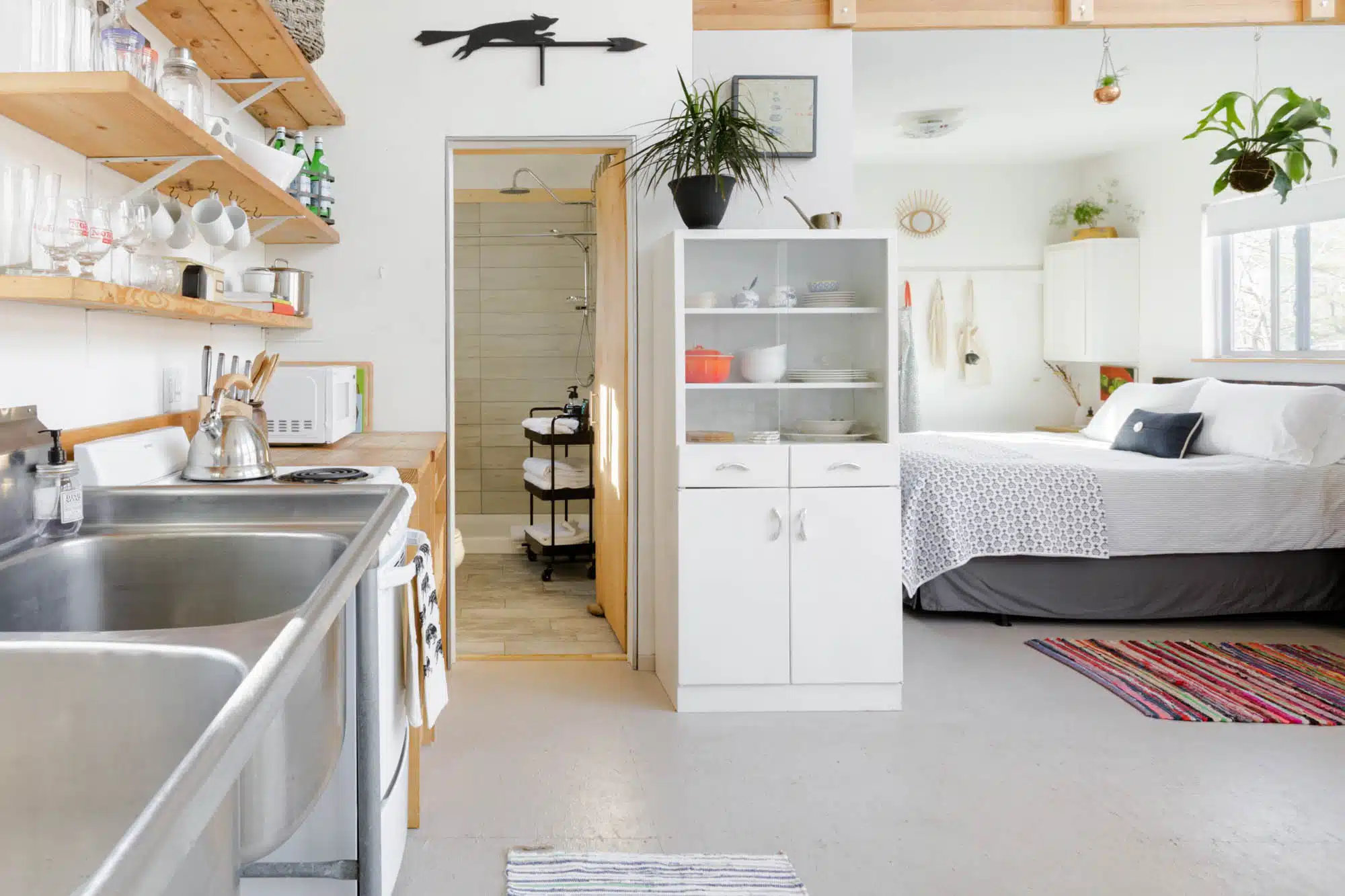 Eclectic stylish cabin Asheville