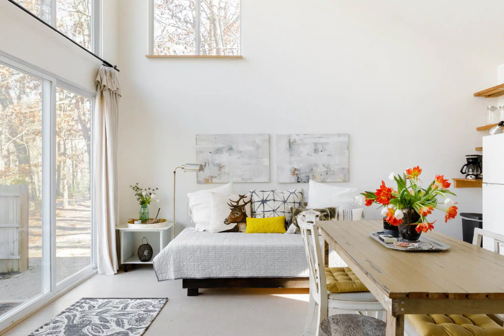 Eclectic stylish cabin Asheville
