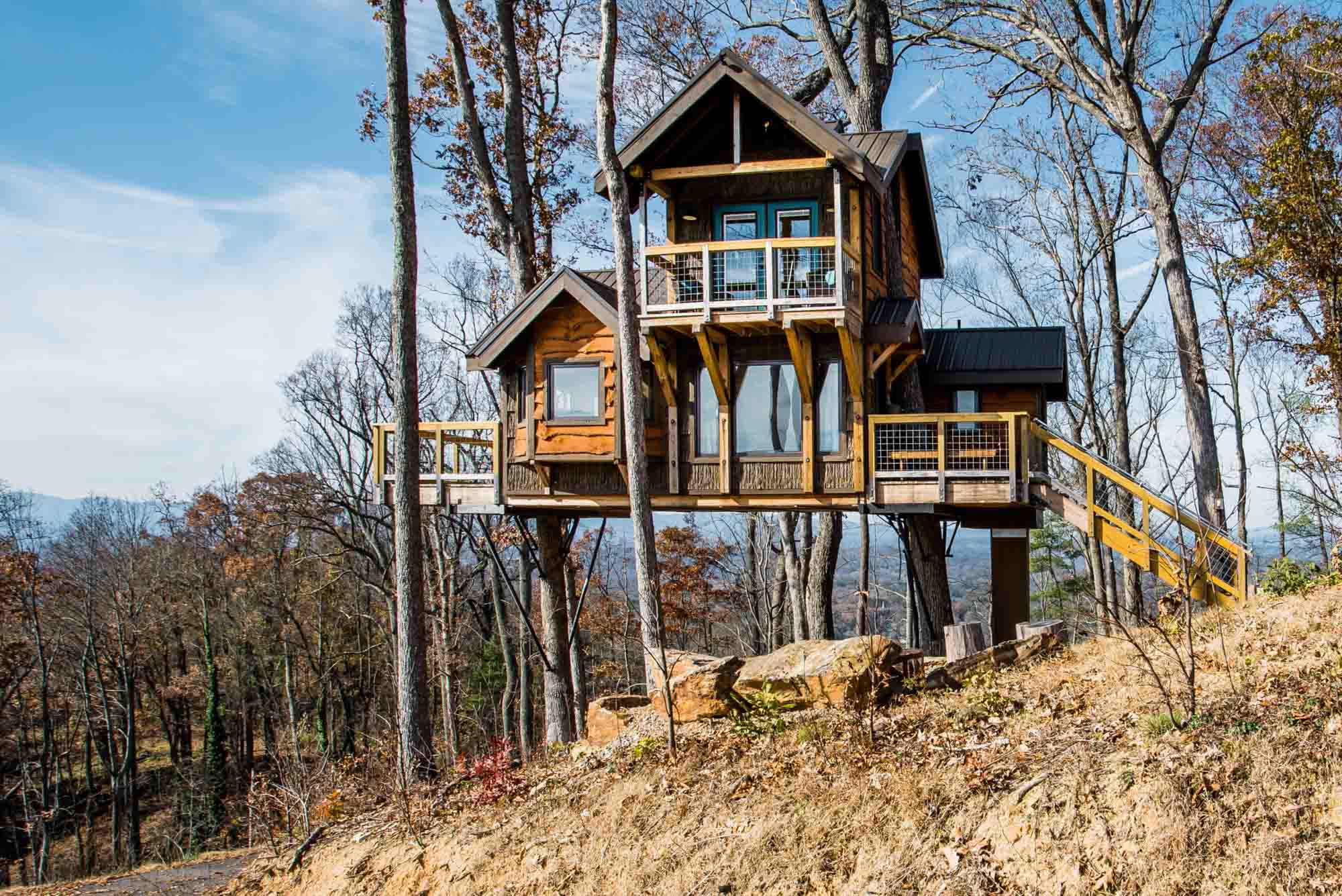 Airbnb Treehouse Asheville