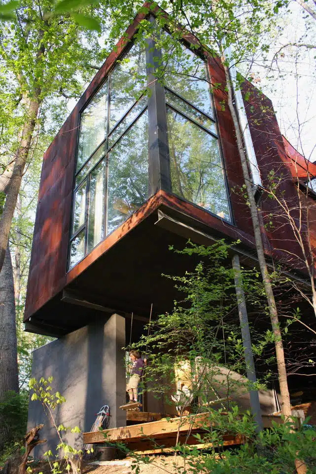 West Asheville Sanctuary in the trees
