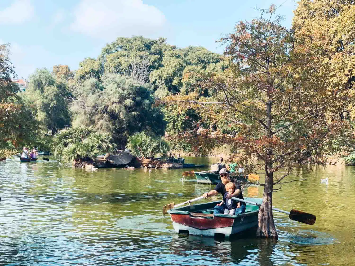 Ciutadella Park - Rowing boats