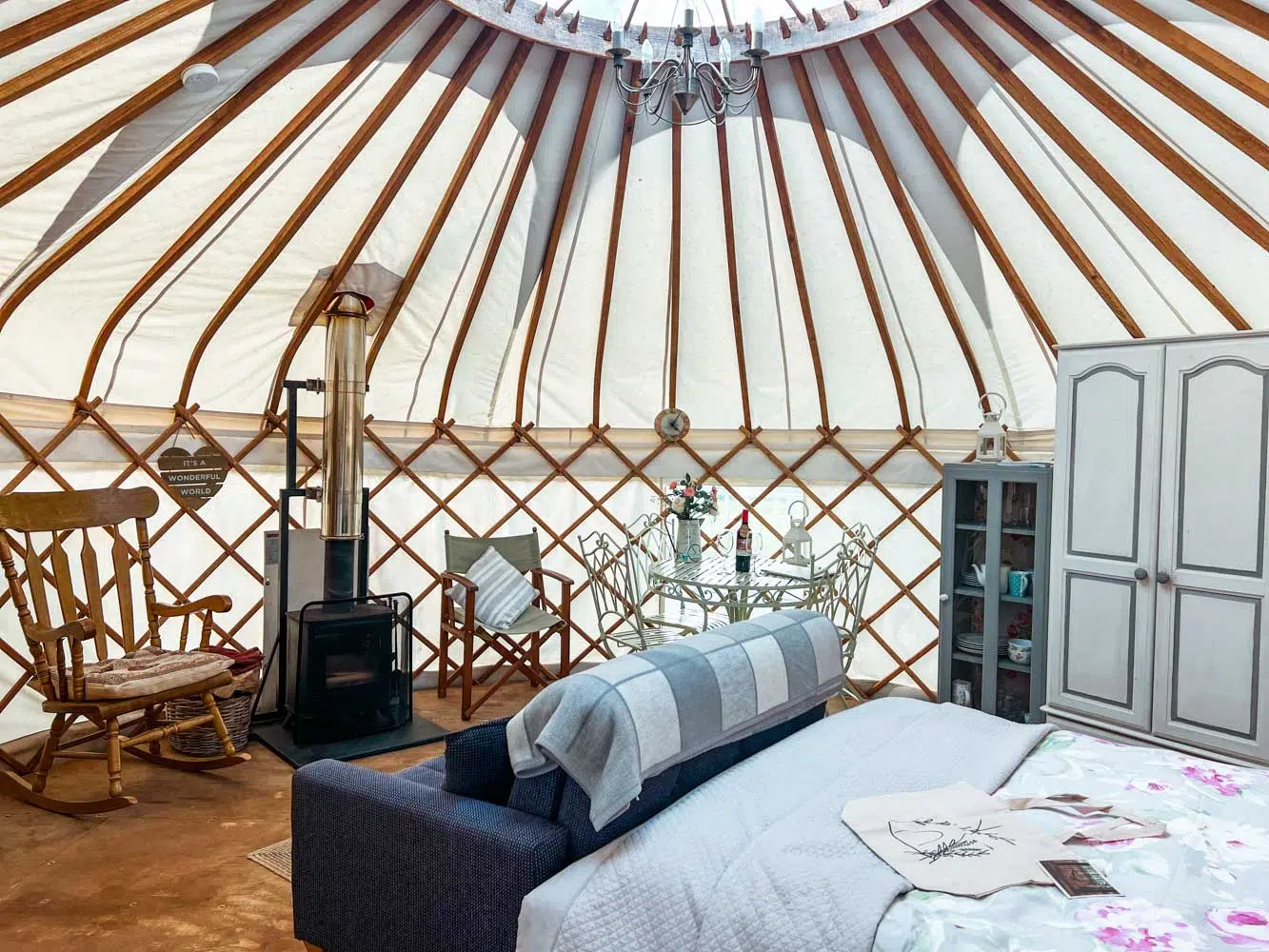 Rosewood Yurt near Bude