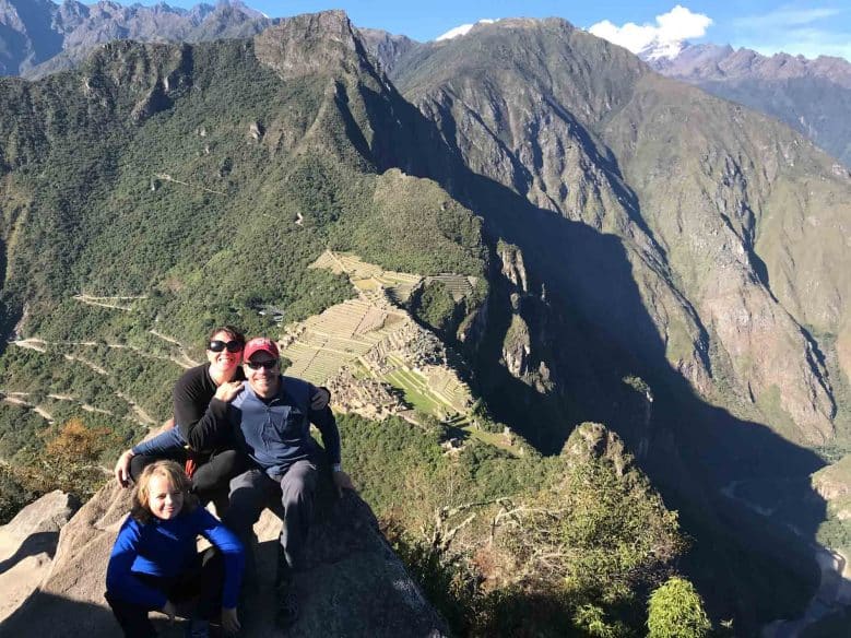 Family vacation to Macchu Picchu