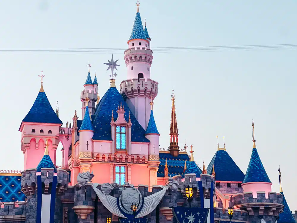 Disneyland castle