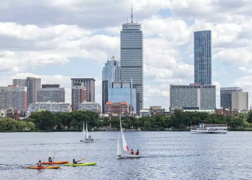 A view of Charles River, Boston
