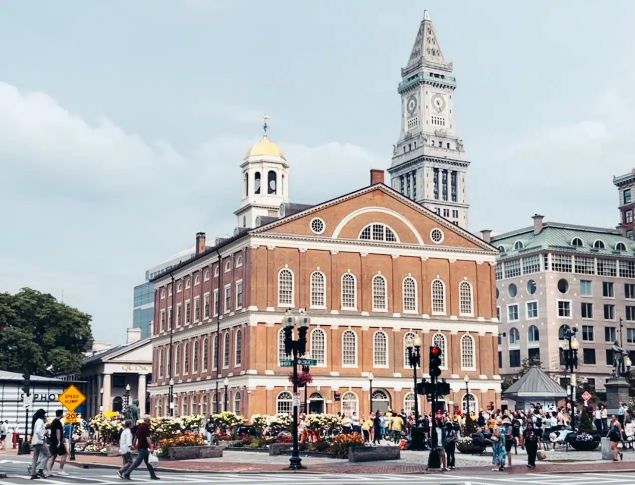 Fanueil Hall, a shopping centre in Boston