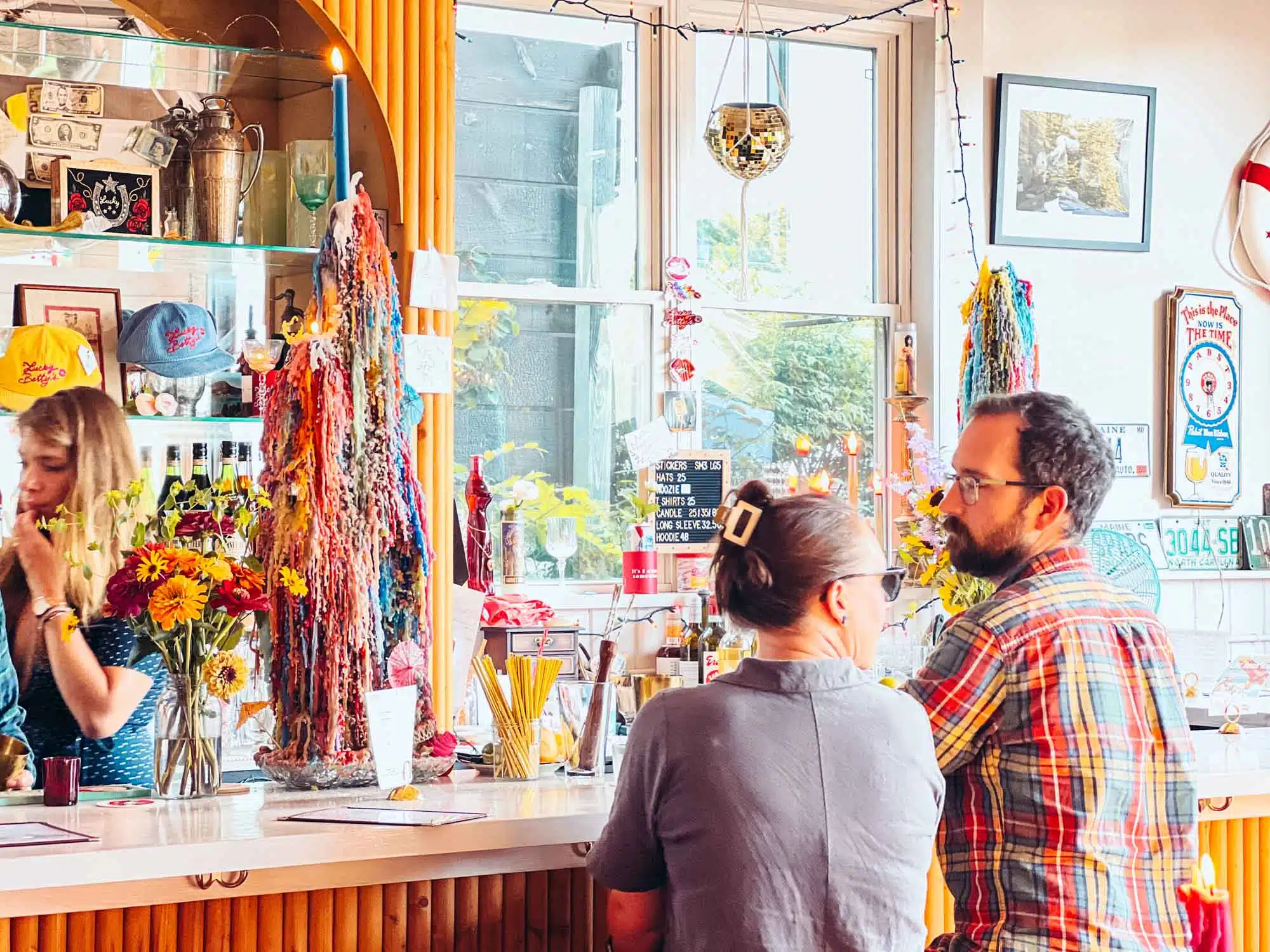 Lucky Bettys Cafe in Camden Maine
