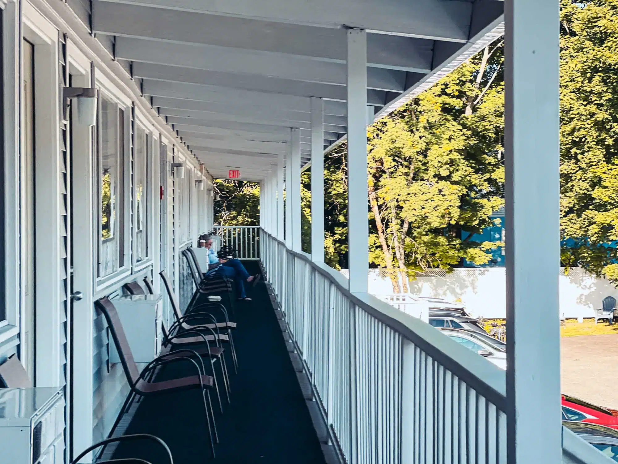 Inside the Villager Motel Bar Harbor