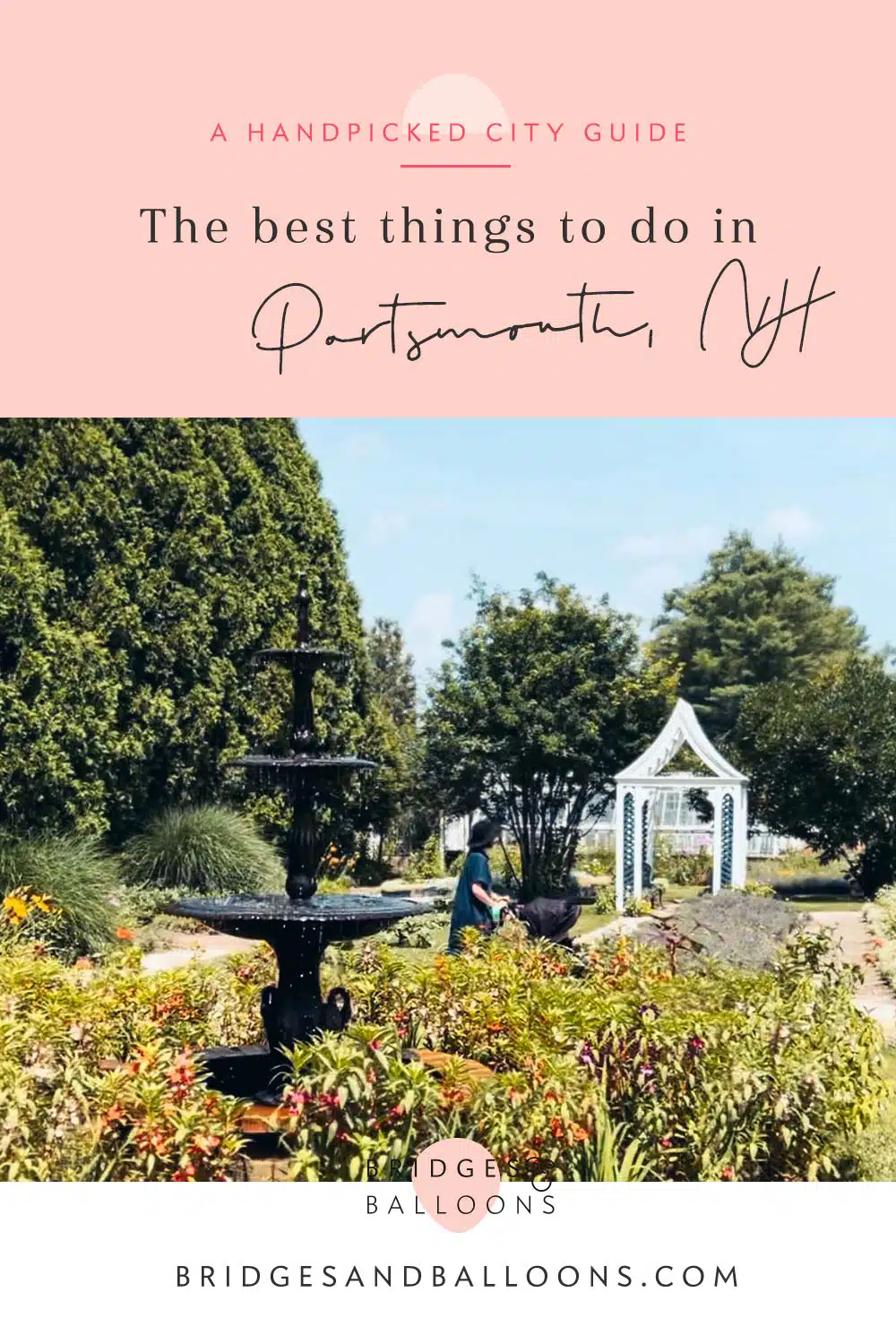 Pinterest pin that reads things to do in Portsmouth NH