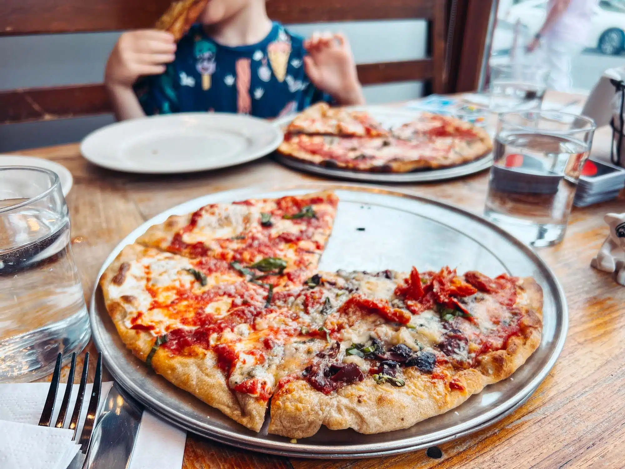 Pizza from Baba Louies.