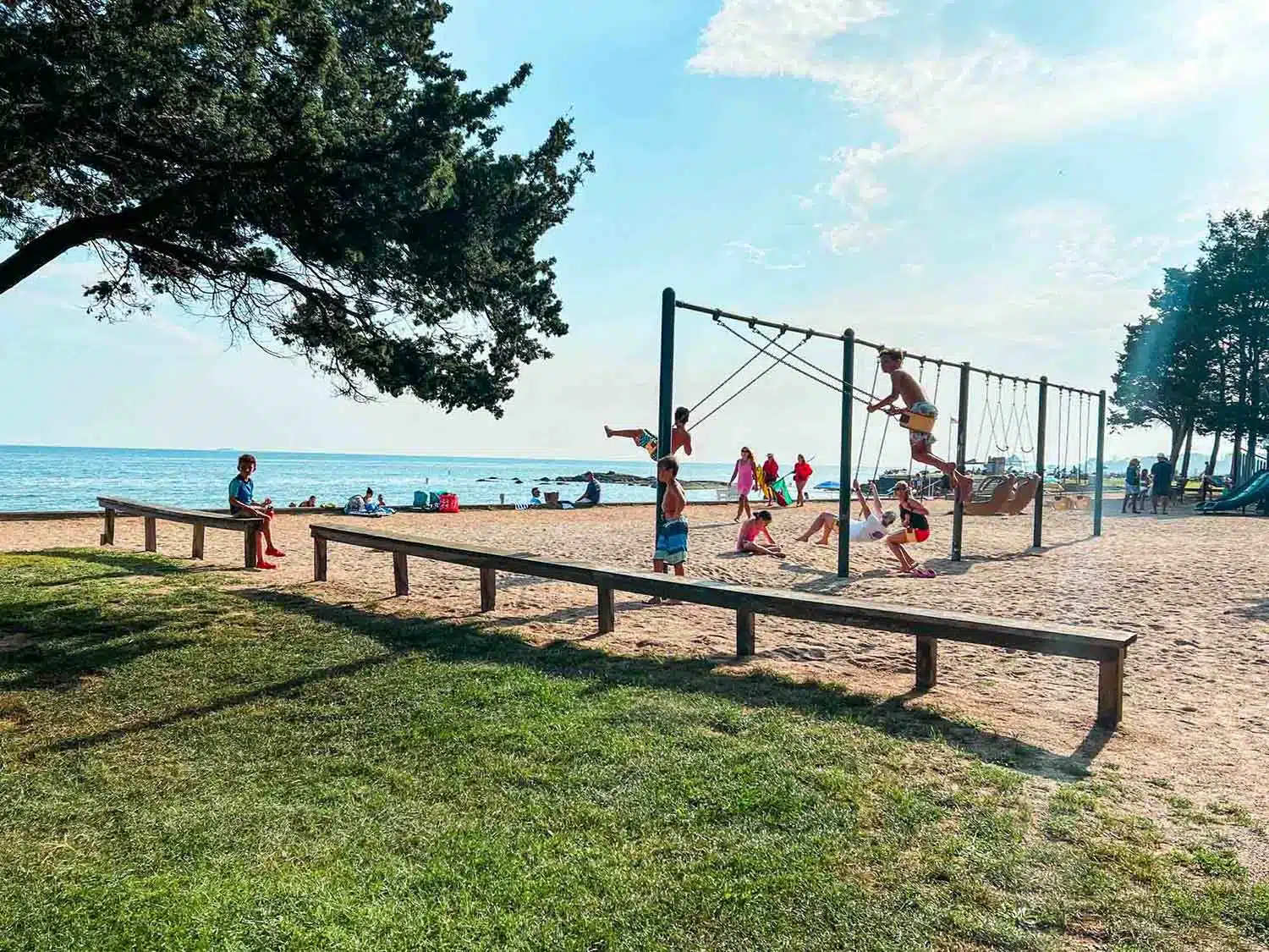 Playground at Madison Beach Surf Club.