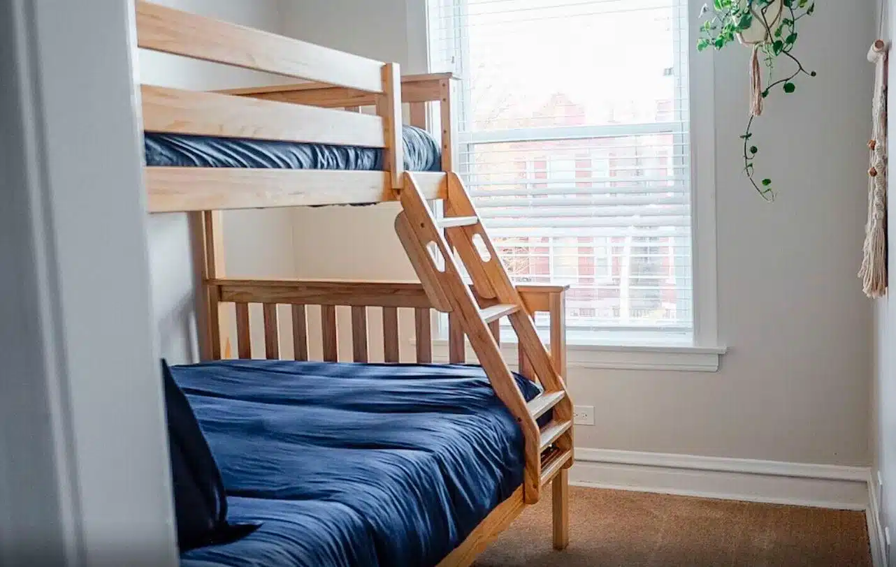 Bedroom at Hamlin House.