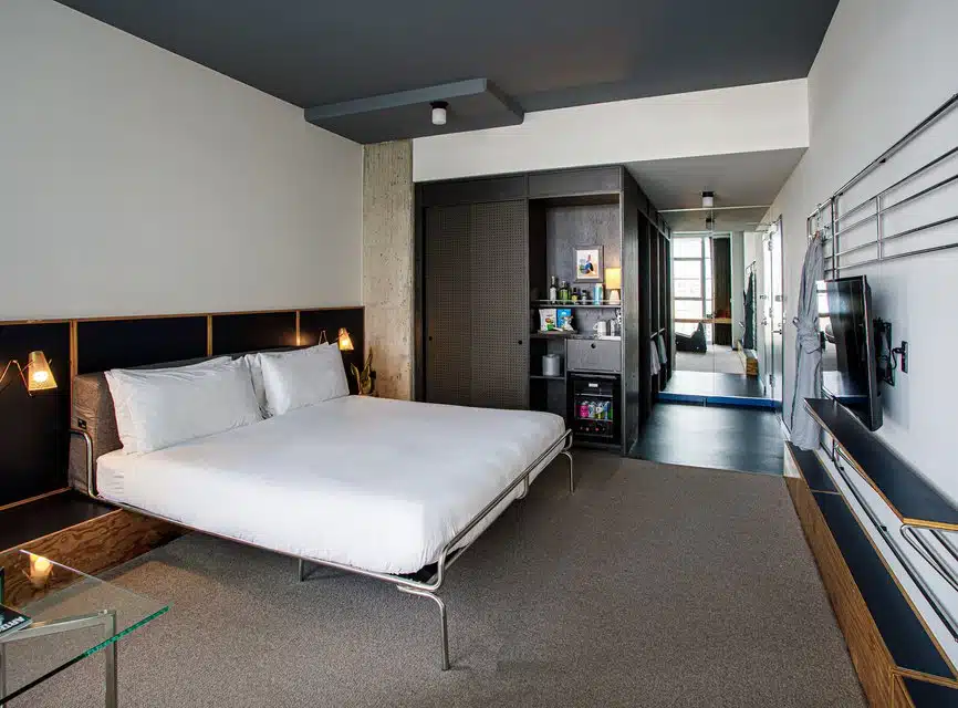 Room at The Emily Hotel.
