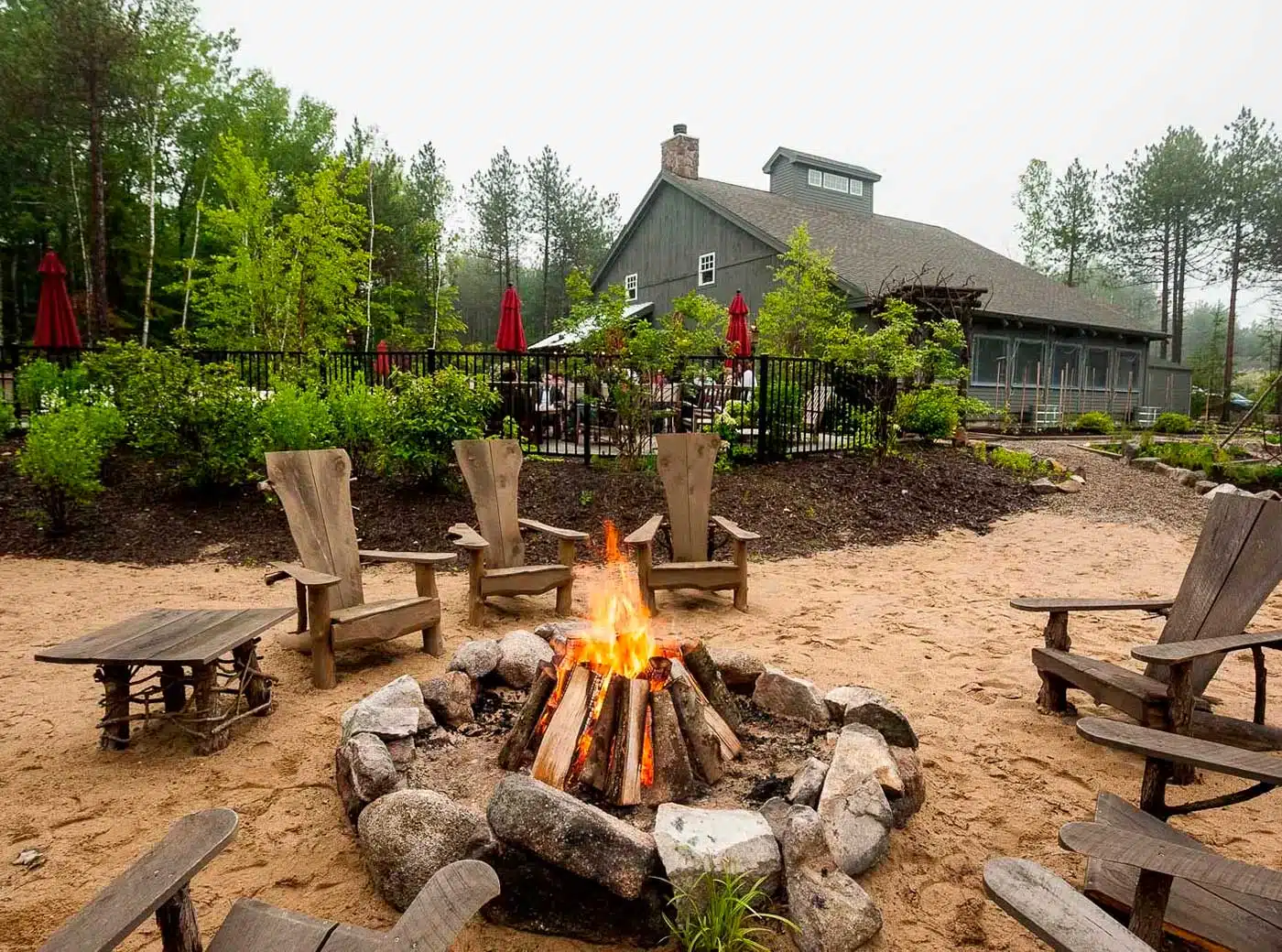 Hidden Pond in Maine.