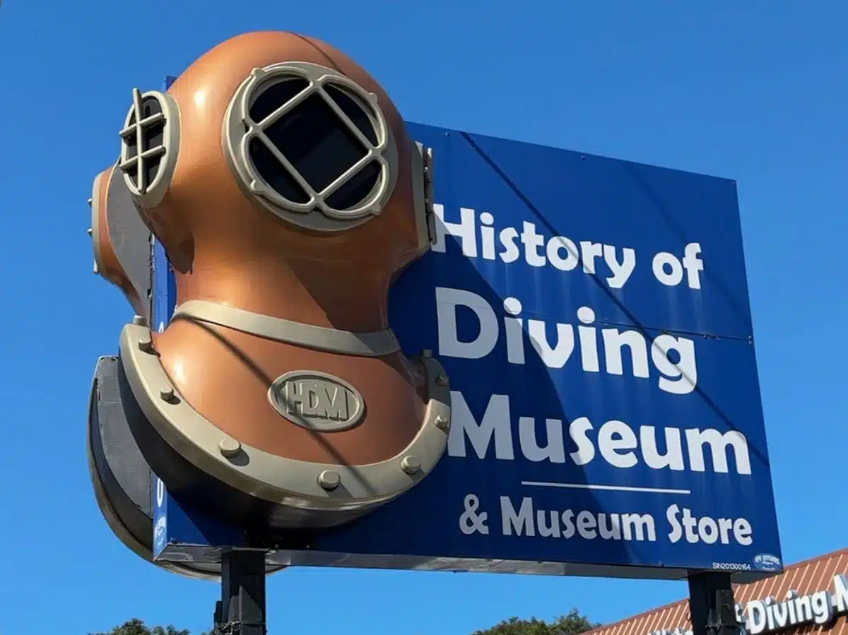 Diving Museum Florida Keys.