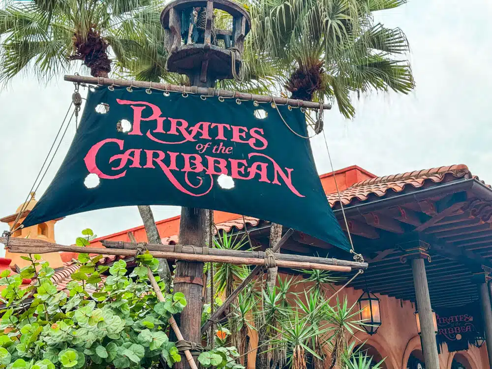 Pirates of the Caribbean at Magical Kingdom.