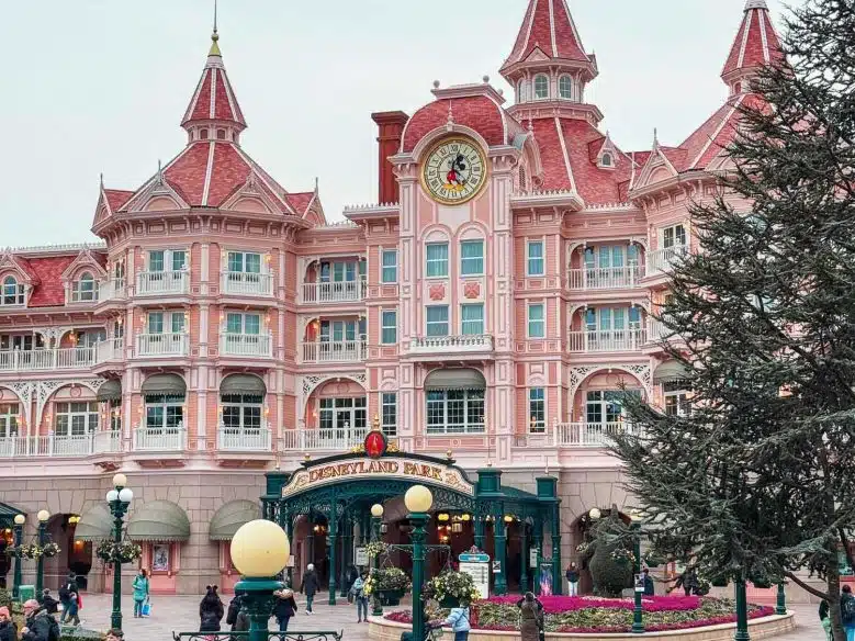 Entrance to Disneyland Paris