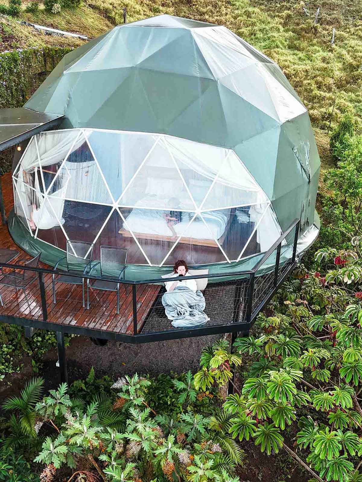 Victoria at Ananta Dome in Monteverde.