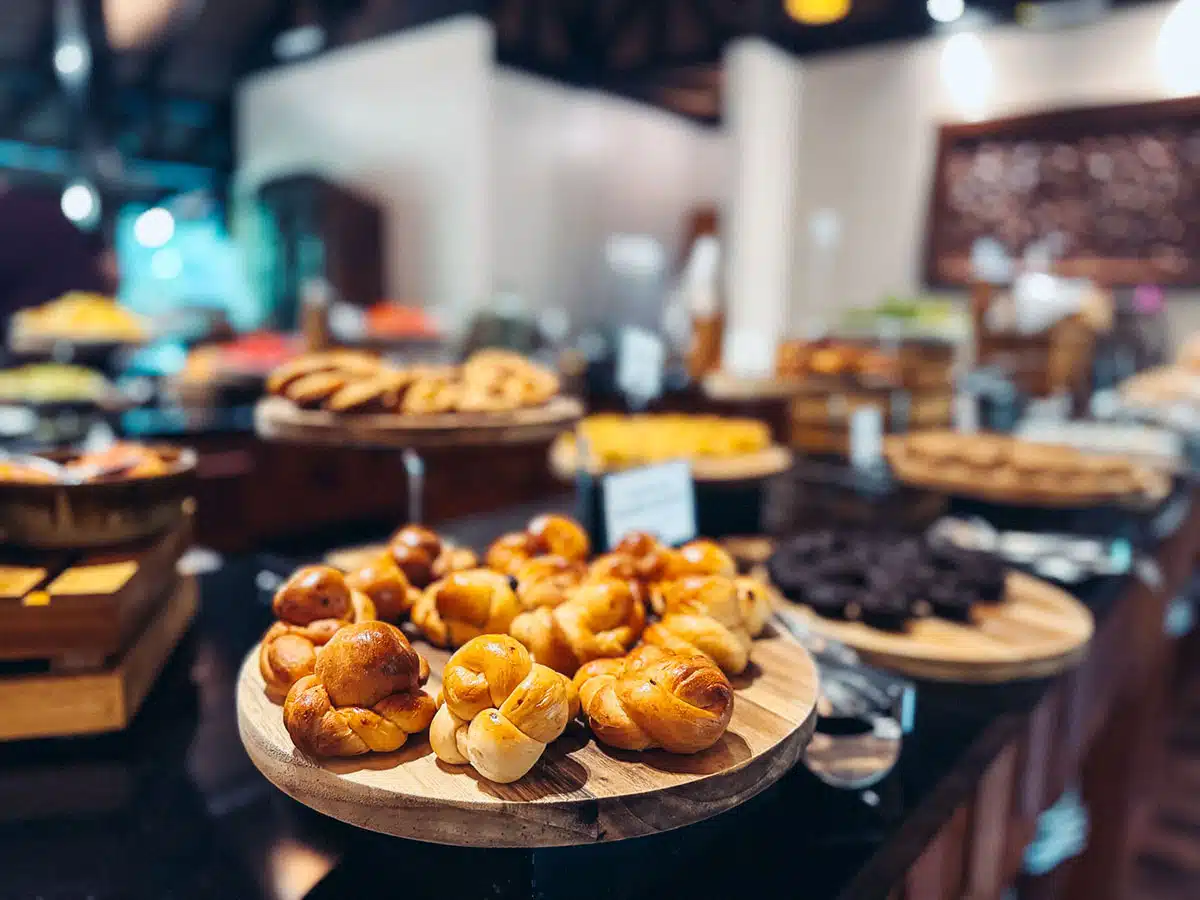 Breakfast at Hideaway Rio Celeste.