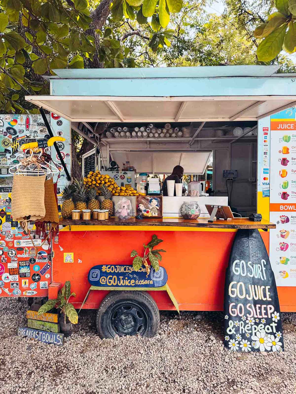 Go Juice Banana Coffee.