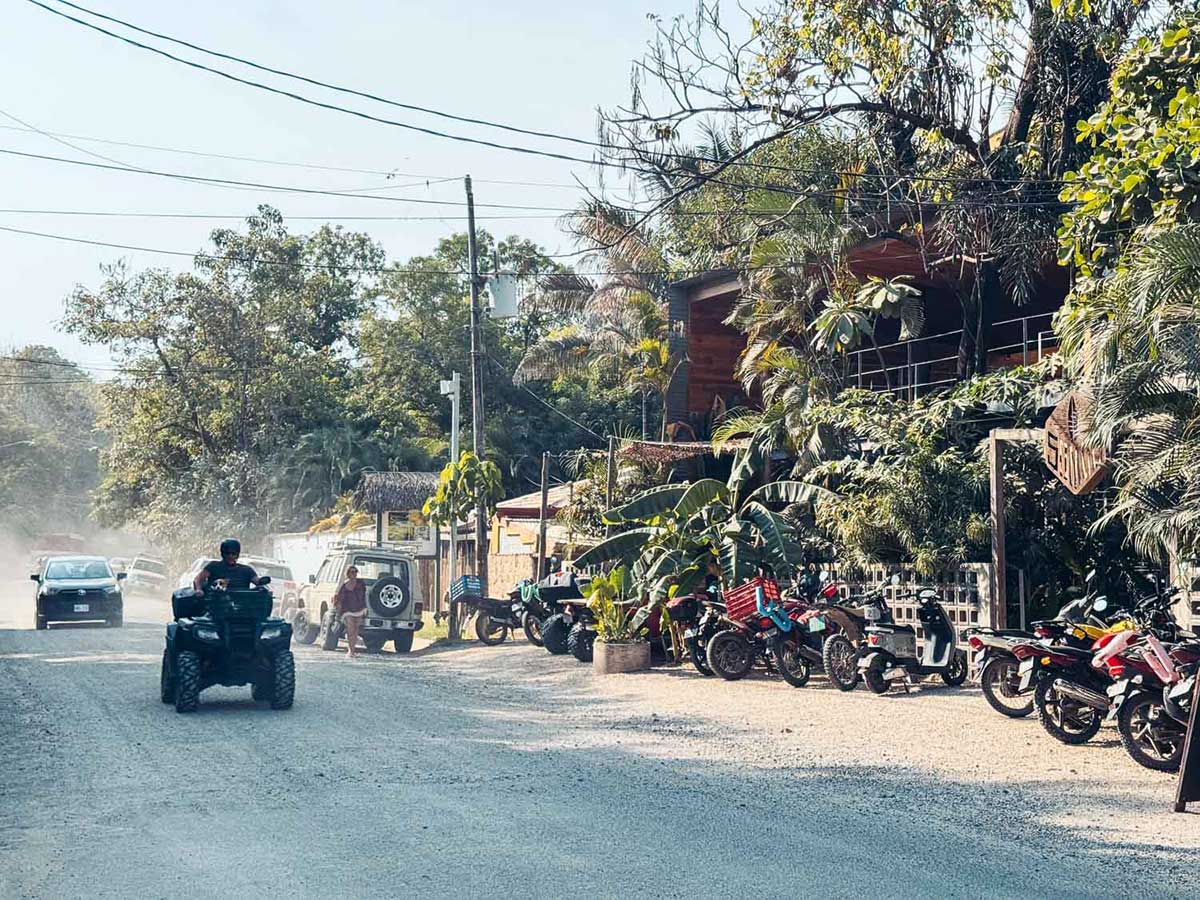 Santa Teresa road.