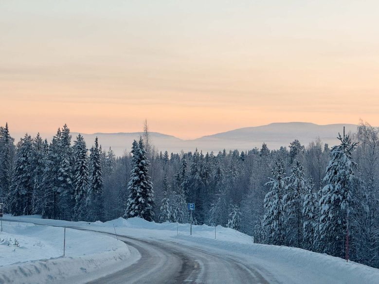 Lapland road
