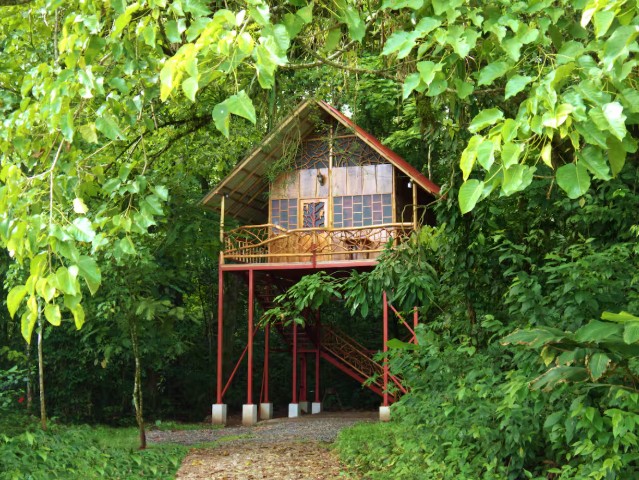 Magical Jungle Tree House with Hot Springs.