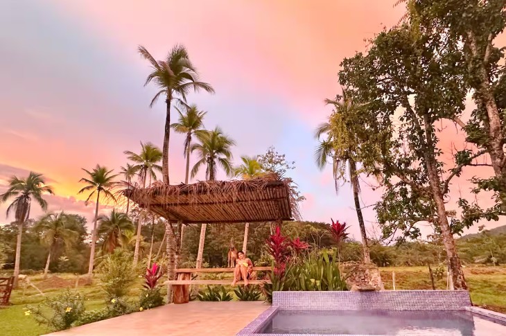 Ranch in Osa Peninsula, Costa Rica.