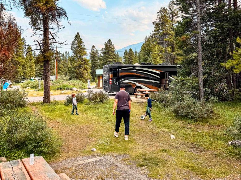 Lake Luise Hardsided campground