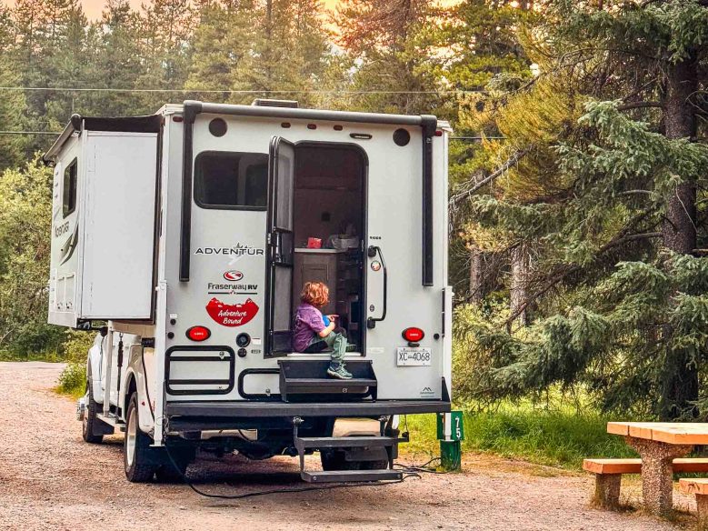 Lake Luise Hardsided campground