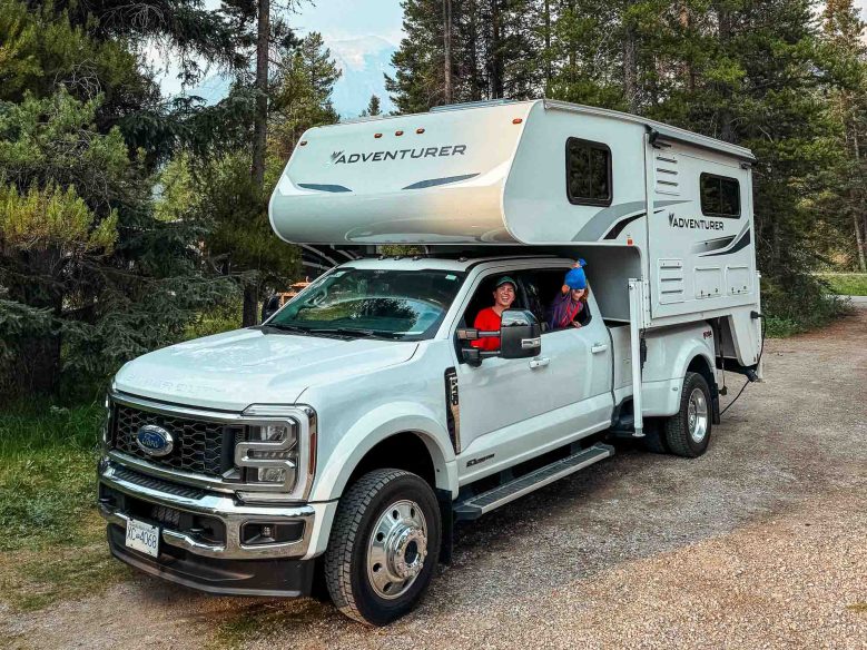 Lake Louise Hardsided campground