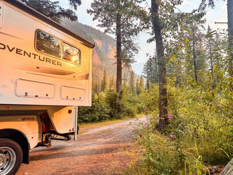Field - Kicking Horse campsite