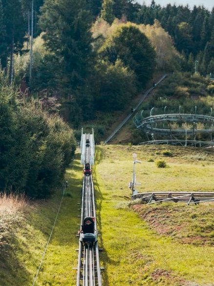 Summer toboggan run Black forest